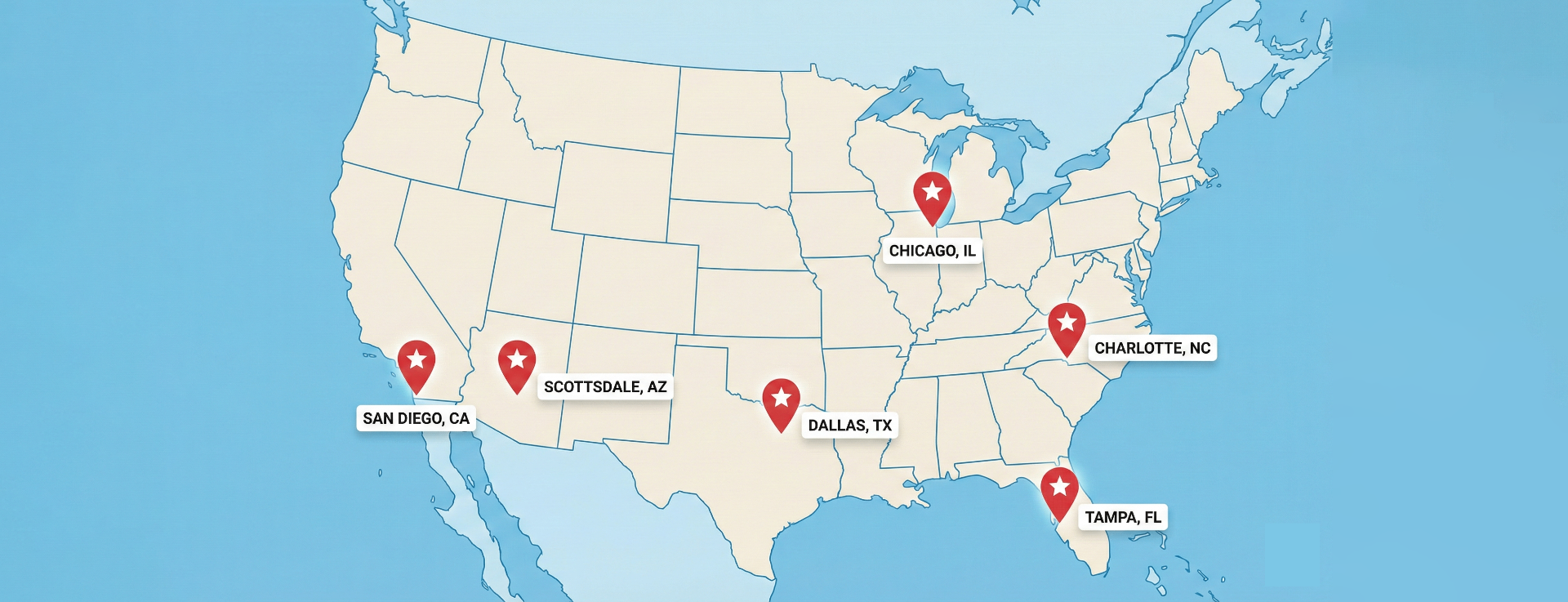 Dynamic OKA Dealer Locations Map